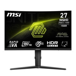 Zeige Details für MSI MAG 275CQPFDE Gaming Monitor QHD Curved Panel, 180Hz, 0,5ms Bild von MSI MAG 275CQPFDE Gaming Monitor QHD Curved Panel, 180Hz, 0,5ms