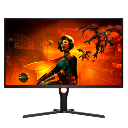 Zeige Details für AOC Gaming U32G3X 32 Zoll UHD Monitor, 144 Hz, FreeSync Pre., G-Sync comp., HDR400 (3840x2160, 1ms GtG, HDMI 2.1, DisplayPort) schwarz-rot Bild von AOC Gaming U32G3X 32 Zoll UHD Monitor, 144 Hz, FreeSync Pre., G-Sync comp., HDR400 (3840x2160, 1ms GtG, HDMI 2.1, DisplayPort) schwarz-rot