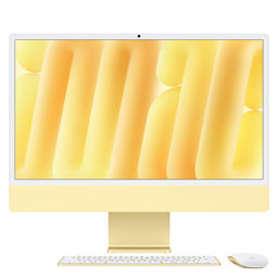 Zeige Details für Apple iMac Gelb CZ1EK-00200100 - 61cm(24‘‘) M4 10-Core CPU, 10-Core GPU, 16GB RAM, 1TB SSD, Nanotexturglas, Magic Keyboard TID Bild von Apple iMac Gelb CZ1EK-00200100 - 61cm(24‘‘) M4 10-Core CPU, 10-Core GPU, 16GB RAM, 1TB SSD, Nanotexturglas, Magic Keyboard TID