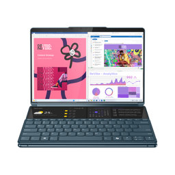Zeige Details für Lenovo Yoga Book 9 83FF001VGE - 2x 13.3" 2.8K, Intel® Core™ Ultra 7 155U, 16GB RAM, 1TB SSD, Windows 11 Home Bild von Lenovo Yoga Book 9 83FF001VGE - 2x 13.3" 2.8K, Intel® Core™ Ultra 7 155U, 16GB RAM, 1TB SSD, Windows 11 Home