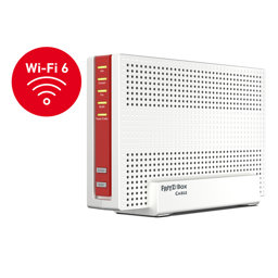 Zeige Details für FRITZ!Box 6690 Cable WiFi 6 (WLAN AX) Router, Dualband, max. 6.000 Mbit/s, Kabel-Anschluss Bild von FRITZ!Box 6690 Cable WiFi 6 (WLAN AX) Router, Dualband, max. 6.000 Mbit/s, Kabel-Anschluss
