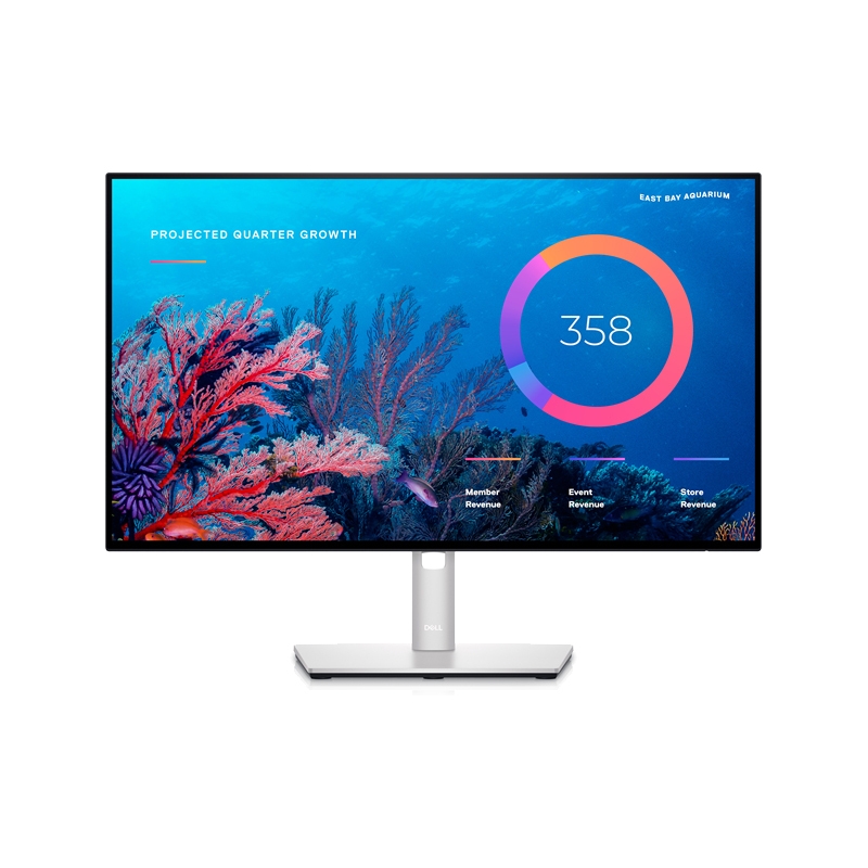 Dell UltraSharp U2422HE Office Monitor - IPS, Pivot, USB-C