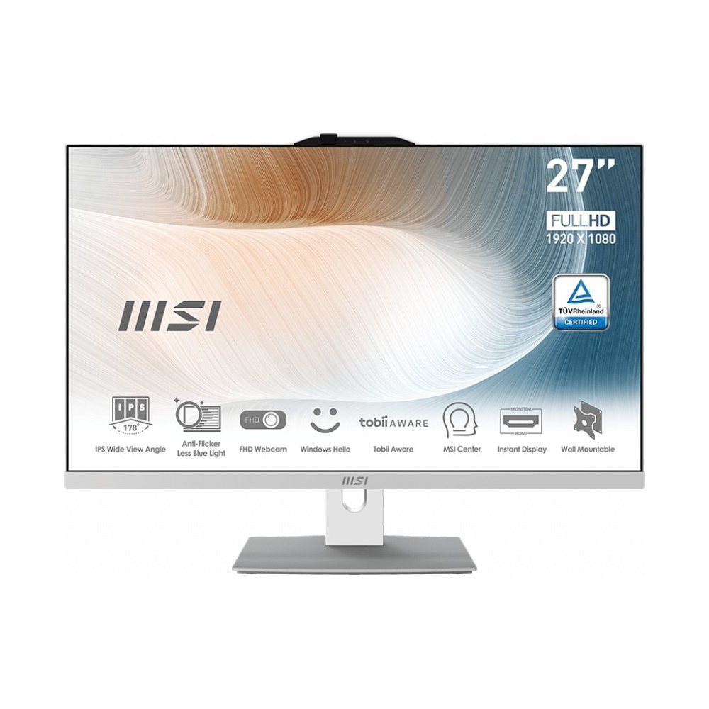 MSI Modern AM242P 12M-073DE All-in-One weiß