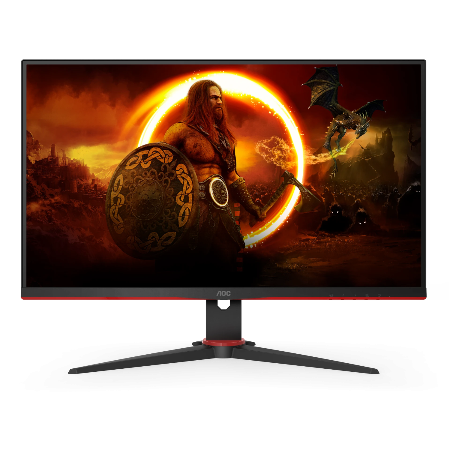 AOC 24G2SPAE/BK Gaming Monitor - FreeSync Premium, 165 Hz