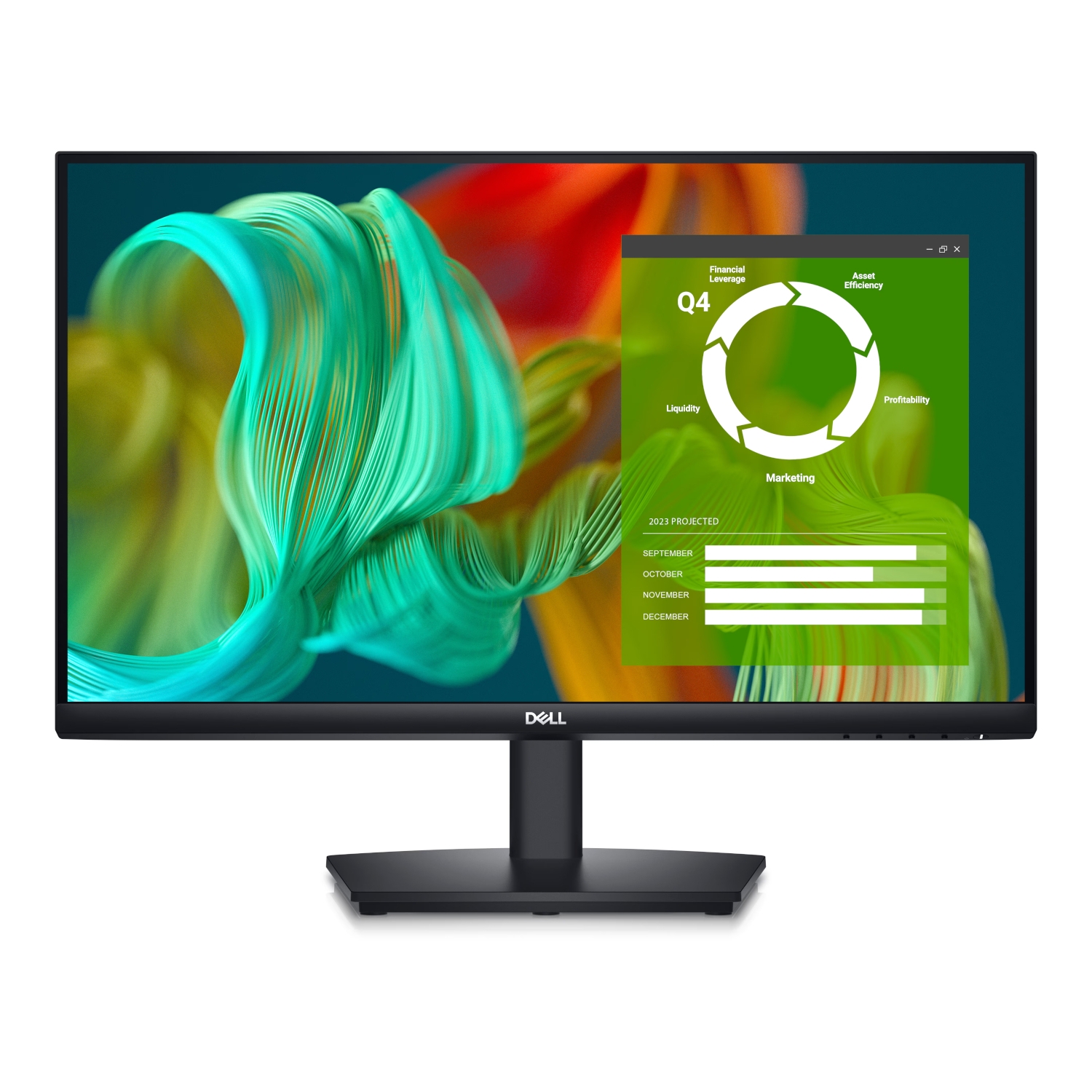 Dell E2424HS Full-HD Monitor - Höhenverstellung, Lautsprecher