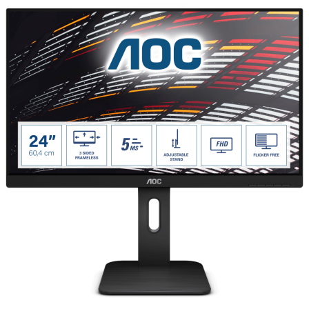 AOC 24P1 Office Monitor - Höhenverstellung