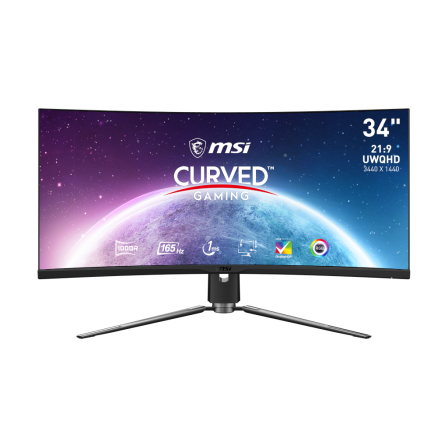 MSI MPG ARTYMIS 343CQRDE Gaming Monitor - Curved, 165Hz