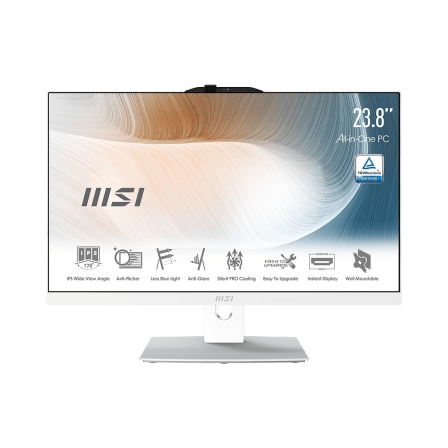 MSI Modern AM242P 12M-073DE All-in-One weiß