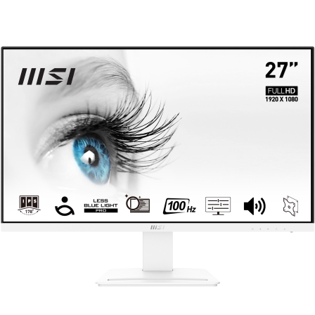 MSI MP273AWDE Business Monitor - FHD IPS Panel, 100Hz, White