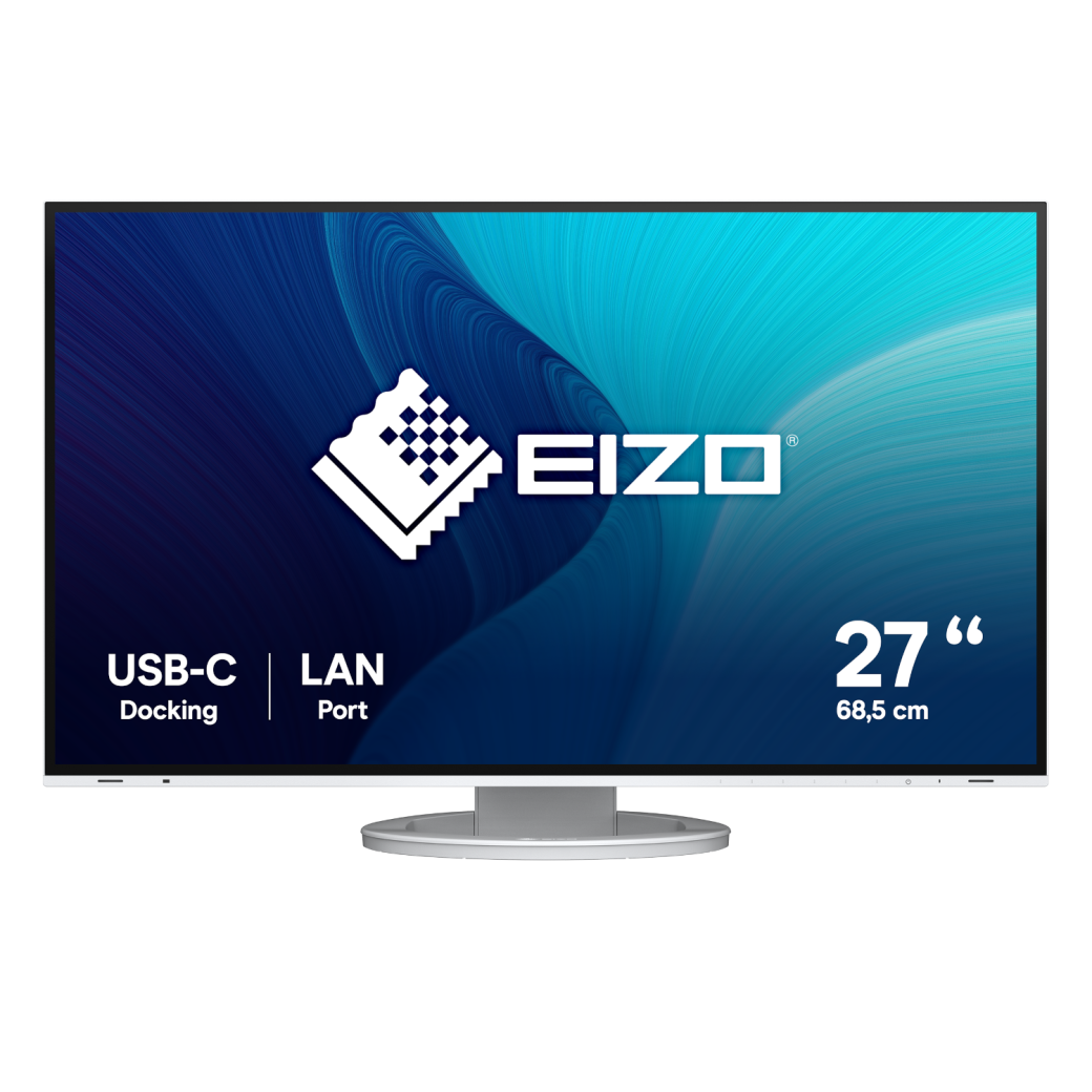 Eizo FlexScan EV2795-WT Office Monitor - IPS-Panel, HDMI, VGA