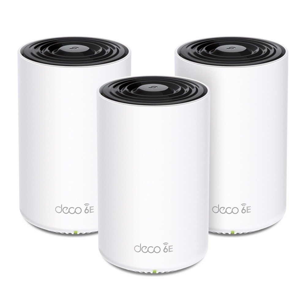 TP-Link Deco XE75 WiFi 6E Mesh System, 3er Set