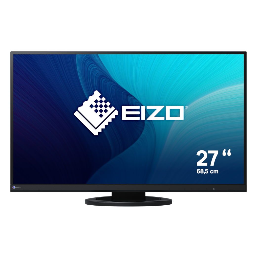 Eizo FlexScan EV2760-BK Office Monitor - WQHD, Höhenverstellbar