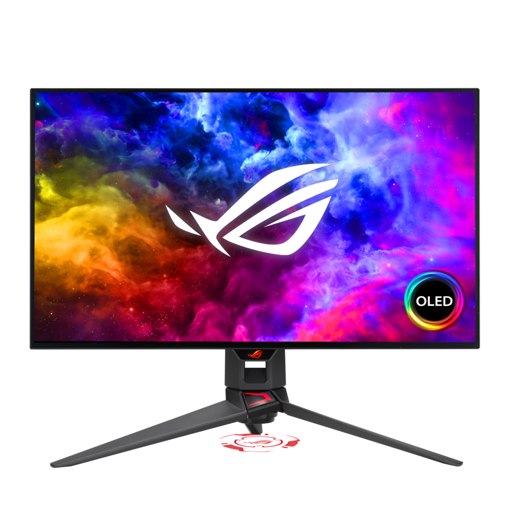 ASUS ROG Swift OLED PG27AQDM Gaming Monitor - 240Hz, Pivot, USB