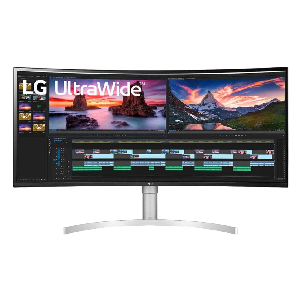 LG 38WN95CP-W UltraWide - Curved, Nano IPS, FreeSync