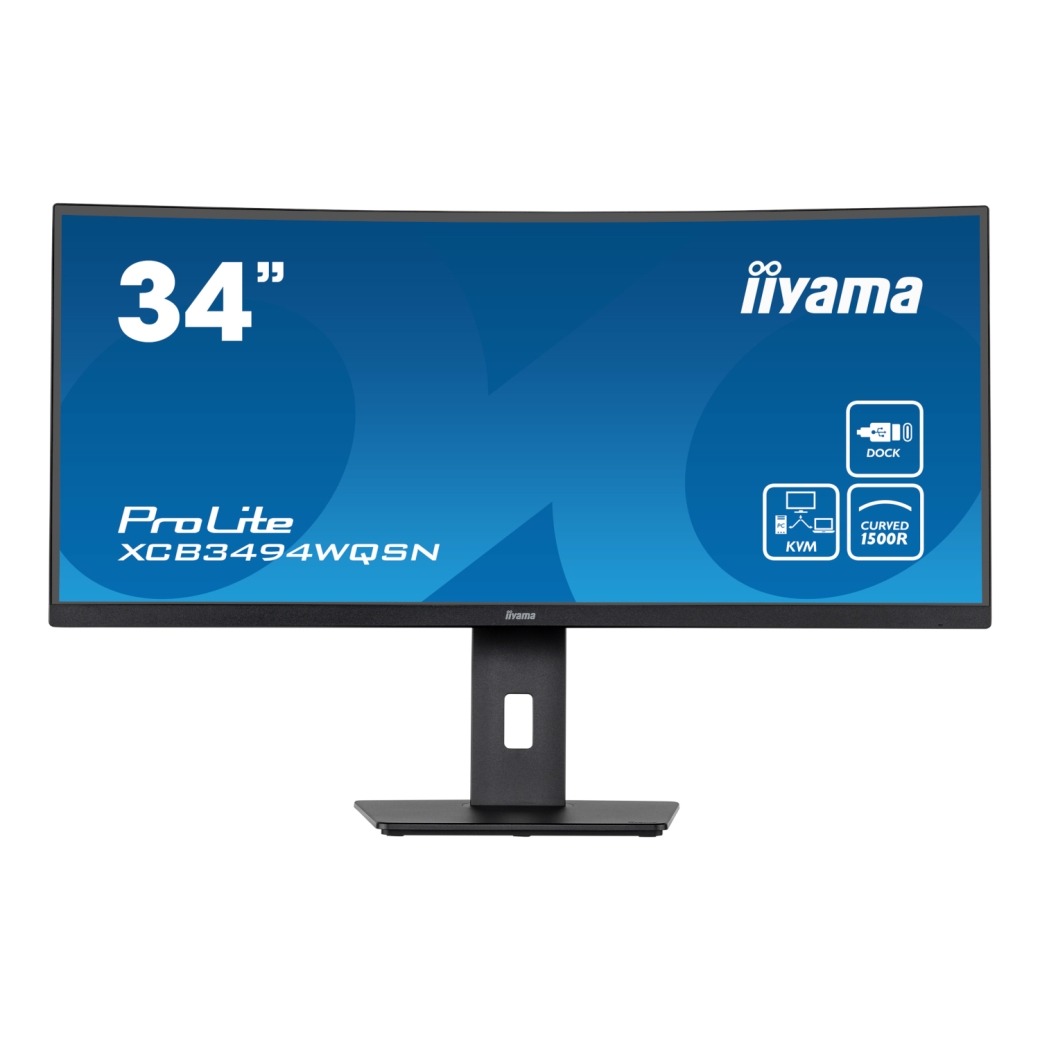 Iiyama ProLite XCB3494WQSN-B5 Business Monitor - 120 Hz, USB-Hub