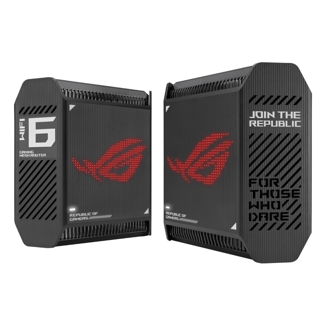 ASUS ROG Rapture GT6 WiFi 6 Mesh System Schwarz