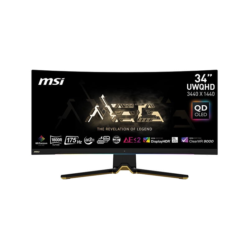 MSI MEG342CDE QD OLED Gaming Monitor - 175Hz, 0,1ms