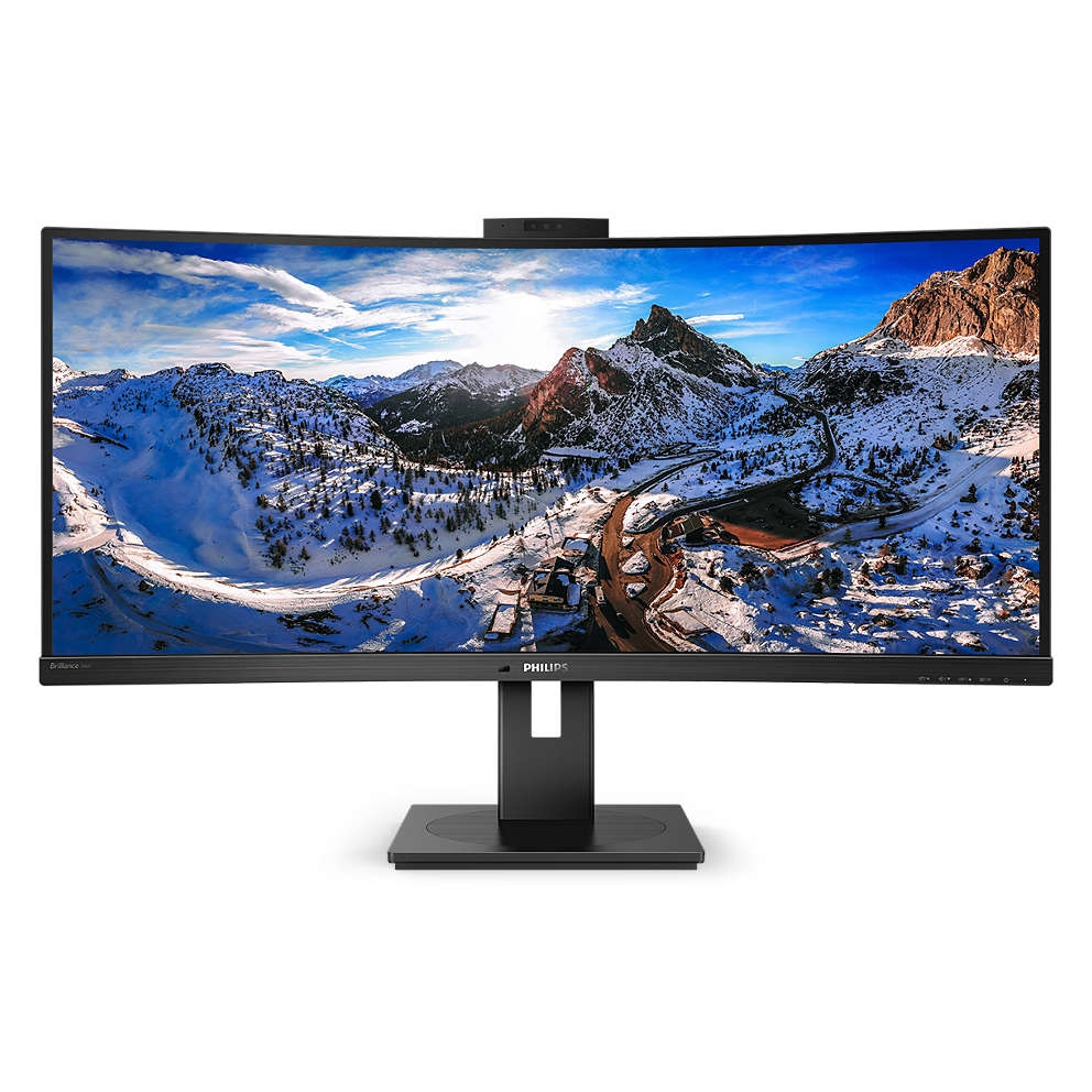 Philips 346P1CRH Office Monitor - UWQHD, Webcam, USB-C