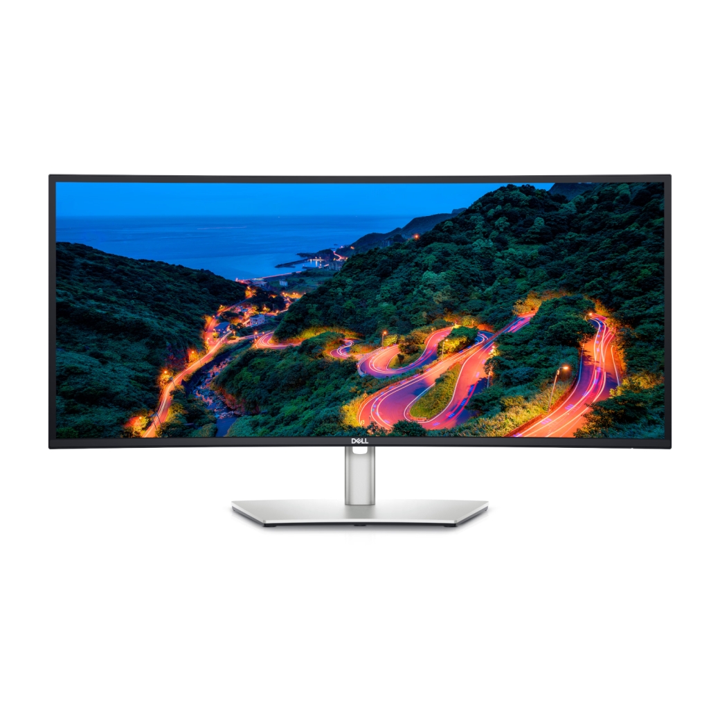 DELL UltraSharp U3423WE Curved Monitor - IPS, WQHD, USB-C, LAN