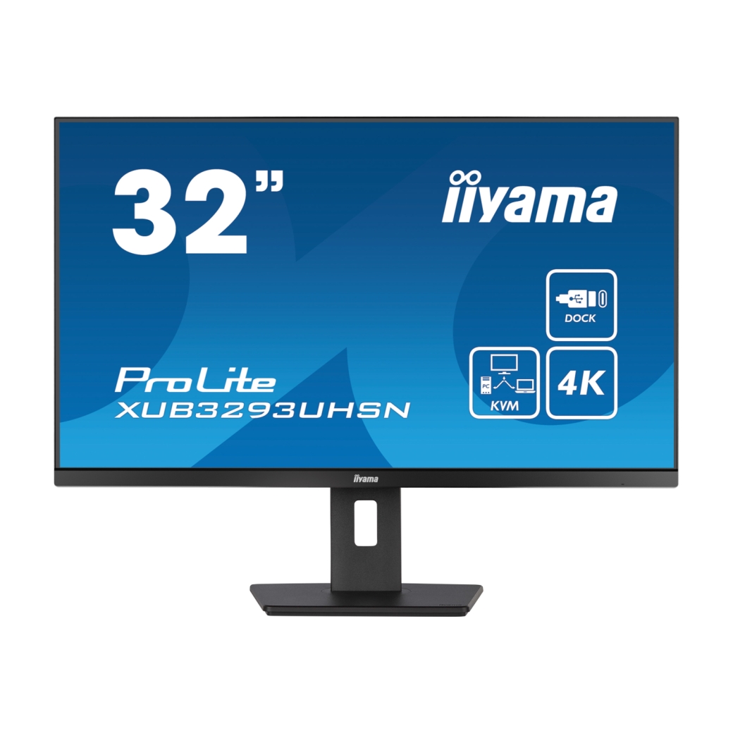 Iiyama PROLITE XUB3293UHSN-B5 Business-Monitor - Pivot, USB-C