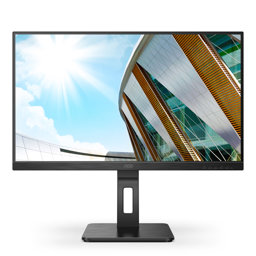 Zeige Details für AOC U27P2 27 Zoll UHD Monitor, höhenverstellbar (3840x2160, 60 Hz, HDMI, DisplayPort, USB Hub) schwarz Bild von AOC U27P2 27 Zoll UHD Monitor, höhenverstellbar (3840x2160, 60 Hz, HDMI, DisplayPort, USB Hub) schwarz