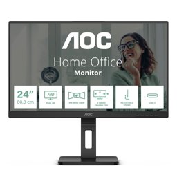 Zeige Details für AOC 24P3CV 24 Zoll Full HD Monitor, höhenverstellbar, Lautsprecher (1920x1080, 75 Hz, HDMI, DisplayPort (in/out), USB-C (65W PD), RJ45, USB Bild von AOC 24P3CV 24 Zoll Full HD Monitor, höhenverstellbar, Lautsprecher (1920x1080, 75 Hz, HDMI, DisplayPort (in/out), USB-C (65W PD), RJ45, USB
