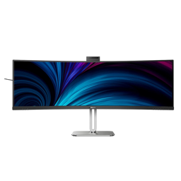 Zeige Details für Philips 49B2U6900CH 49 Zoll DQHD Curved Monitor, Webcam, Mikrofon, RJ45, höhenverstellbar (5120x1440, HDMI, DisplayPort, USB-C, USB Hub) schwarz Bild von Philips 49B2U6900CH 49 Zoll DQHD Curved Monitor, Webcam, Mikrofon, RJ45, höhenverstellbar (5120x1440, HDMI, DisplayPort, USB-C, USB Hub) schwarz