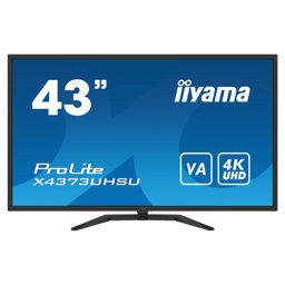 Zeige Details für Iiyama ProLite X4373UHSU-B1 Office Monitor - 108 cm (43 Zoll), 4K-UHD, DisplayPort In/Out Bild von Iiyama ProLite X4373UHSU-B1 Office Monitor - 108 cm (43 Zoll), 4K-UHD, DisplayPort In/Out