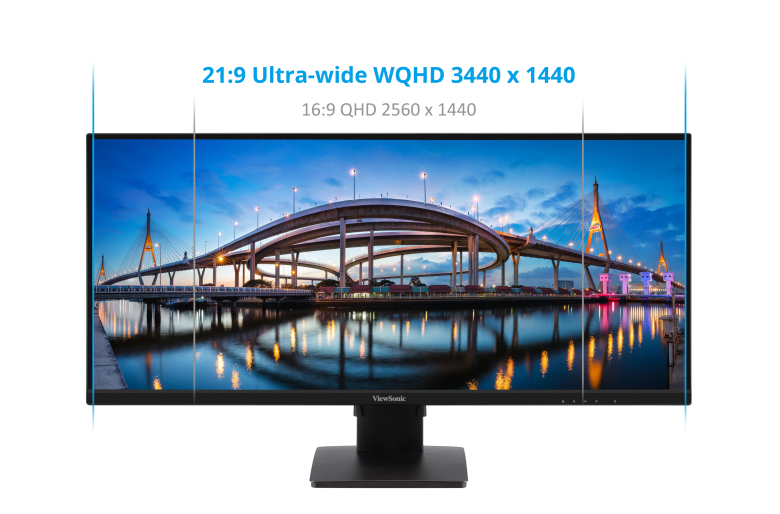 ViewSonic VA3456-MHDJ, UWQHD, höhenverstellbar_2