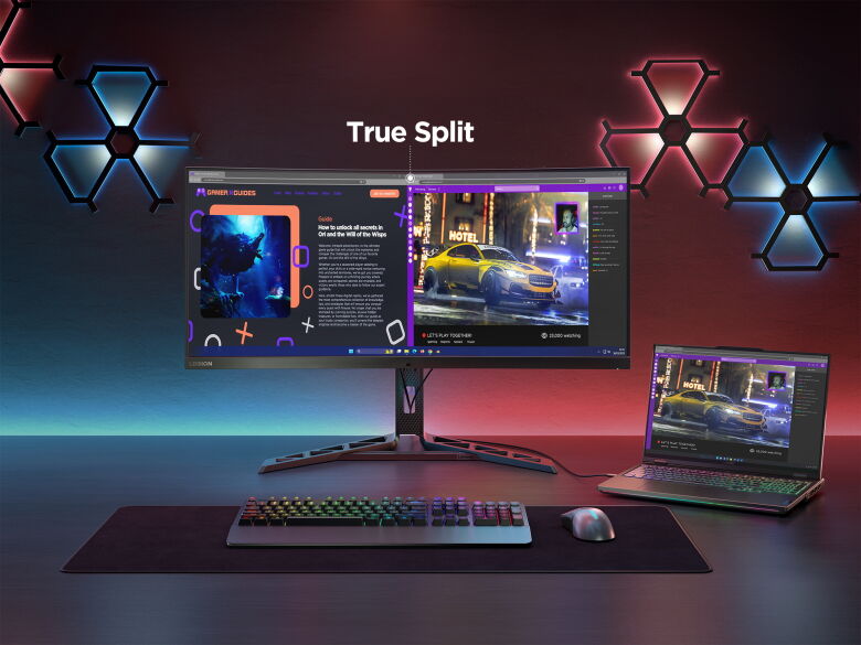 Lenovo Legion Y34wz-30 Gaming Monitor - UWQHD, Mini-LED, 1ms _3