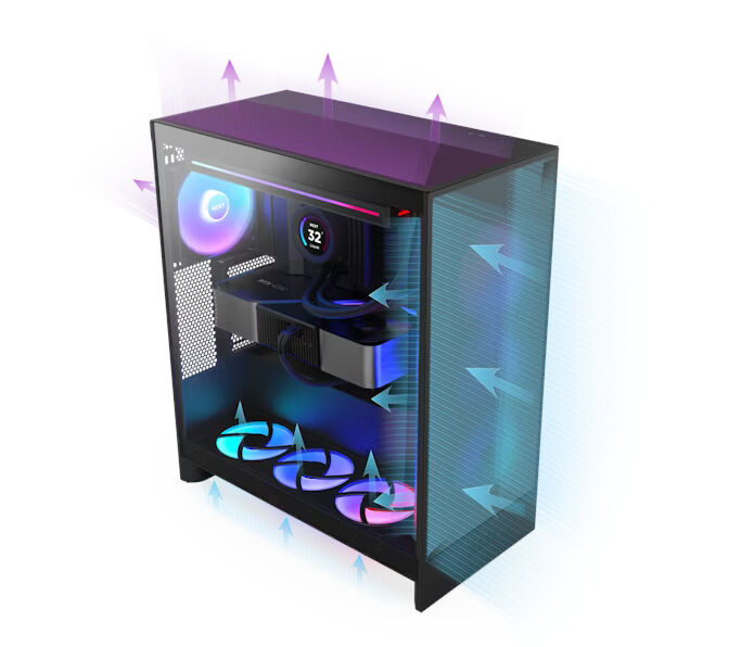 NZXT H7 Flow V2 weiß | PC-Gehäuse_3