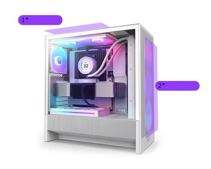 NZXT H5 Flow RGB (2024) Black | PC-Gehäuse_3