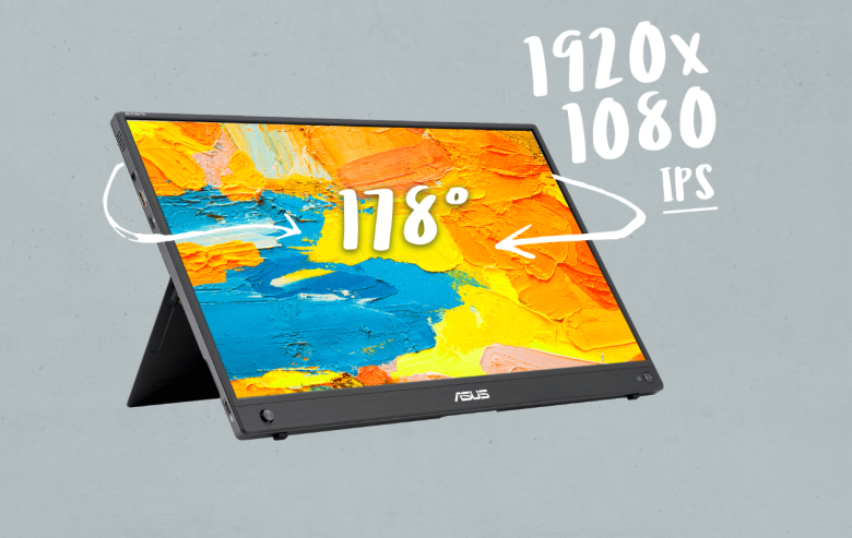 ASUS ZenScreen MB166C Mobiler Monitor - IPS, Full-HD, USB-C_6