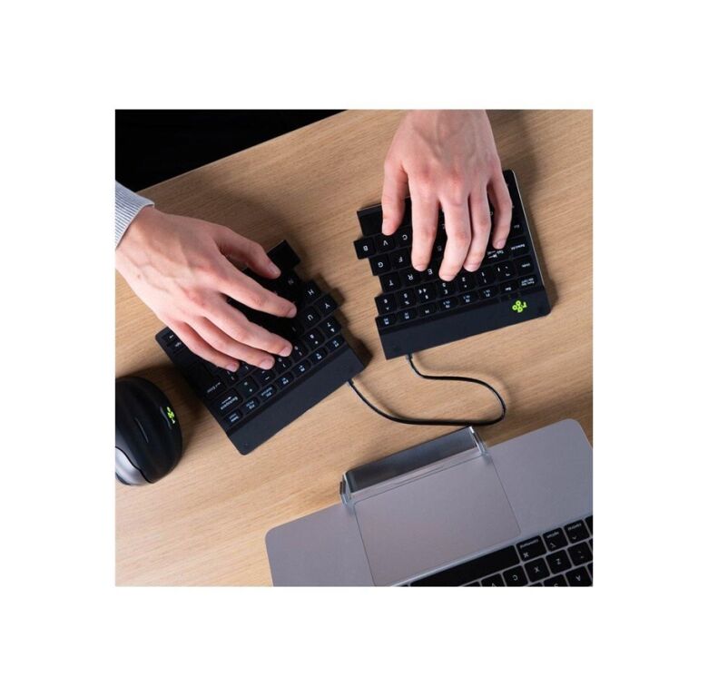R-Go Split Break Ergonomische Bluetooth-Tastatur