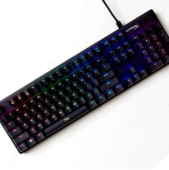 HyperX Alloy Origins Mechanische Gaming Tastatur,Rot_5