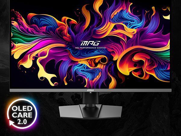 MSI MPG 322URXDE QD-OLED Gaming Monitor - 4K UHD, 240Hz, 0,03ms _3