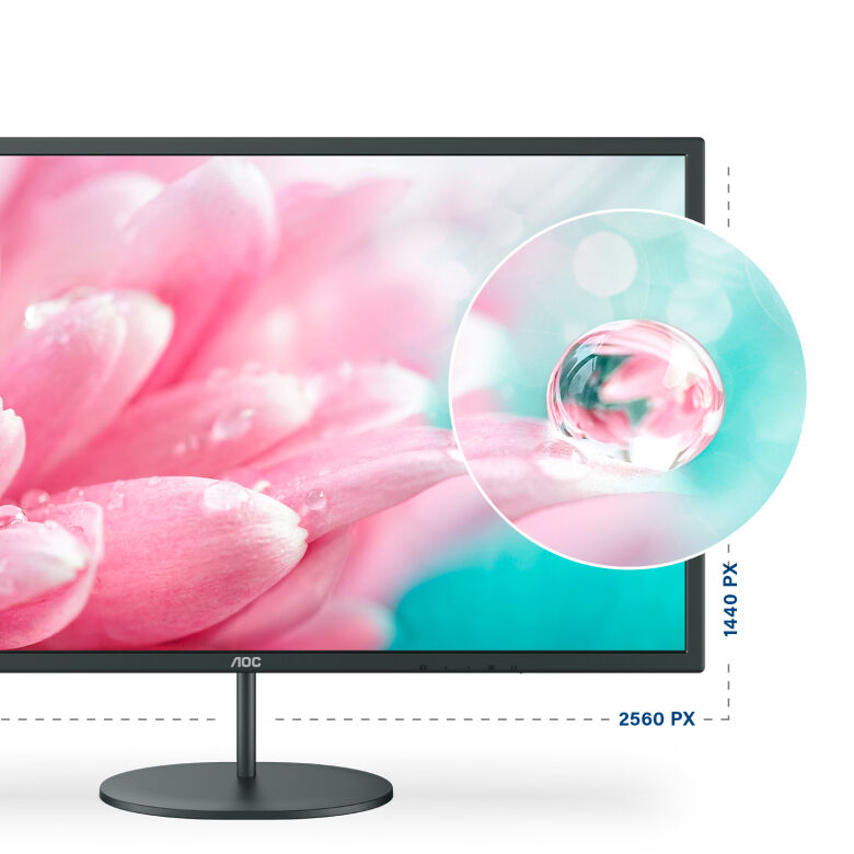 AOC Q32V4 QHD Monitor - IPS, Lautsprecher, Adaptive Sync_2