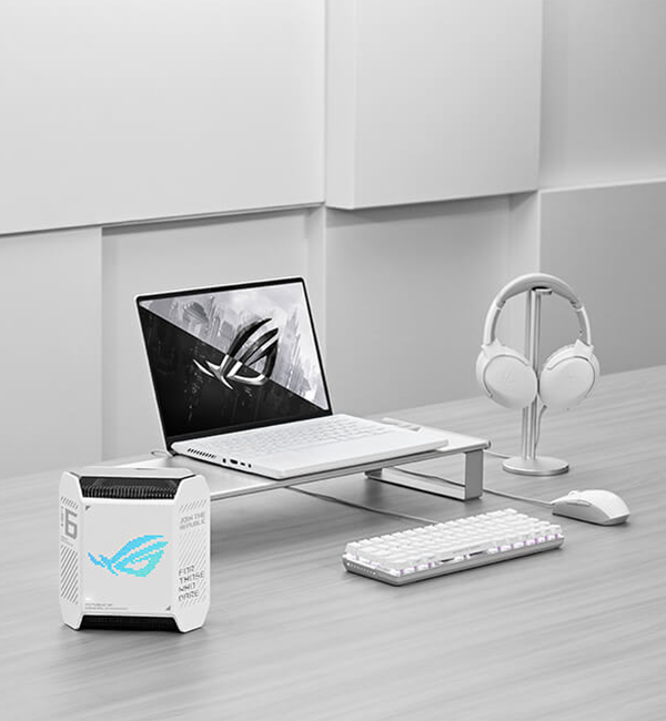 ASUS ROG Rapture GT6 WiFi 6 Mesh Router Weiß_2