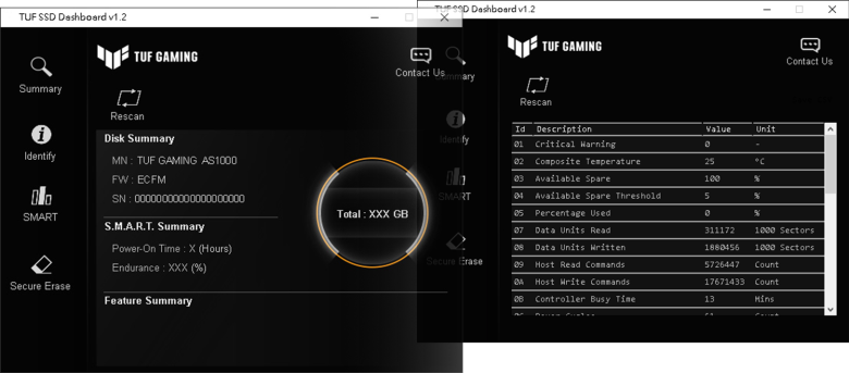 ASUS TUF Gaming AS2000 USB-C 3.2 portable M.2 PCIe SSD 2TB_7