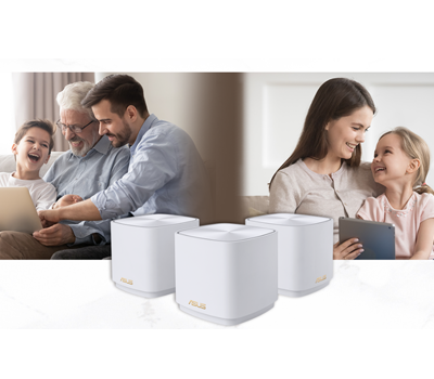 ASUS ZenWiFi XD5 WiFi 6 Mesh Router 2er-Pack Weiß_2