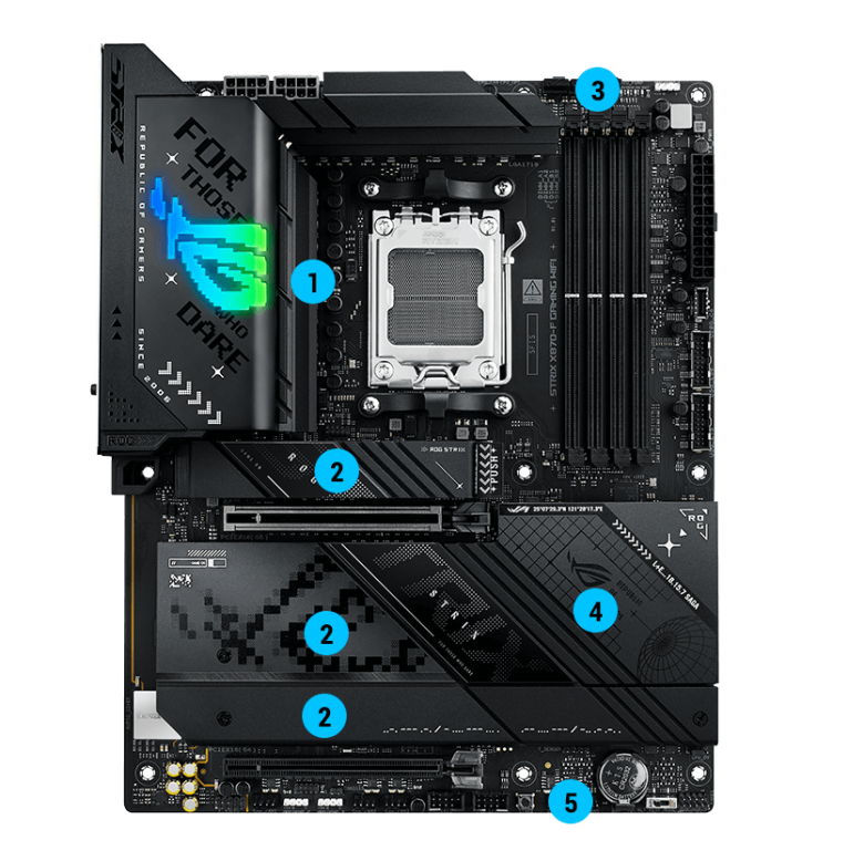ASUS ROG STRIX X870-F GAMING WIFI Mainboard Sockel AM5_16