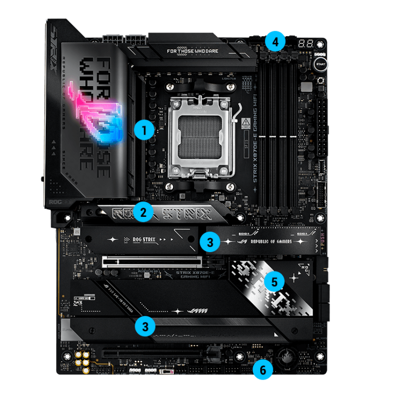 ASUS ROG STRIX X870E-E GAMING WIFI Mainboard Sockel AM5_16
