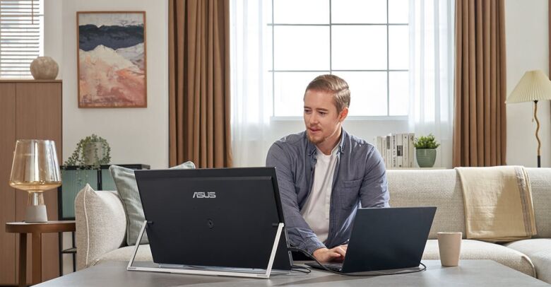 ASUS ZenScreen MB249C Touchscreen - IPS, Lautsprecher, USB-C_4