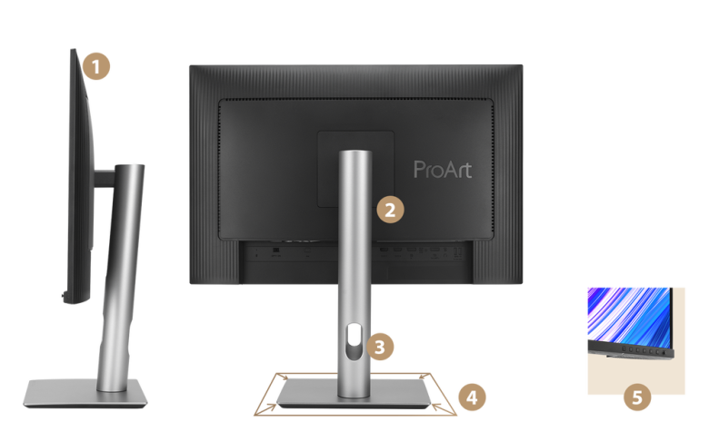 ASUS PA248CRV Business Monitor - Höhenverstellung, Pivot, USB-C_6