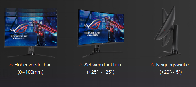 ASUS ROG Strix XG32VC Gaming Monitor - Curved, FreeSync Premium_12