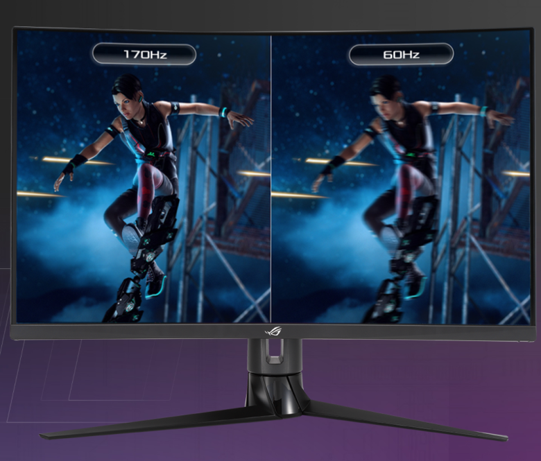ASUS ROG Strix XG32VC Gaming Monitor - Curved, FreeSync Premium_4