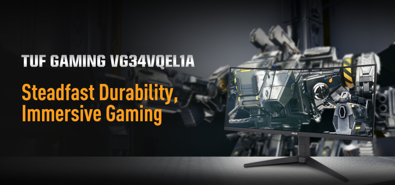 ASUS TUF Gaming VG34VQEL1A Curved Monitor - 100Hz, USB-Hub_1