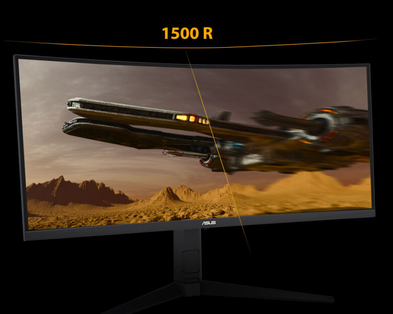 ASUS TUF Gaming VG34VQEL1A Curved Monitor - 100Hz, USB-Hub_9