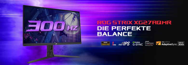 ASUS ROG Strix XG27AQMR Gaming Monitor - IPS, QHD, 300Hz, USB_1