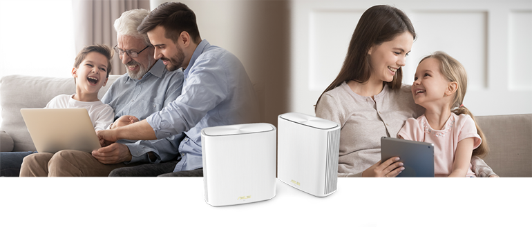ASUS ZenWiFi XD6S WLAN Router 2er-Pack Weiß_1